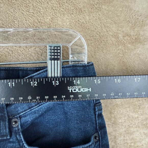 Kenneth Cole Jeans Mens 30x30 Blue Denim Slim Fit Stretch Straight Classic - Picture 6 of 13